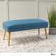 Desdemona Mid-Century Fabric Ottoman by Christopher Knight Home - Thumbnail 2