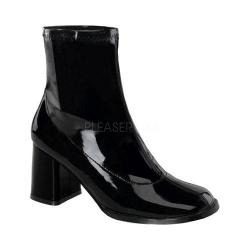 Women's Funtasma Gogo 150 Ankle Boot Black Stretch Patent