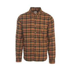 Men's Woolrich Twisted Rich Flannel Button Down Shirt Chicory