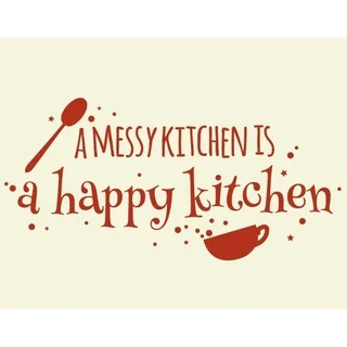 Syle and Apply 'Happy Kitchen' Wall Decal/Sticker/Mural/Vinyl Art Home Decor