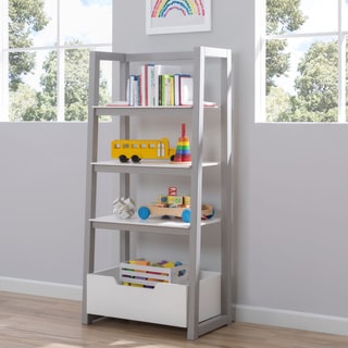 Delta White and Grey Children Ladder Shelf