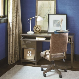 Smartstuff Brown Wood Contemporary Desk Chair