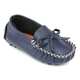 Augusta Baby Children's Navy-blue Genuine Leather Loafers - Thumbnail 0