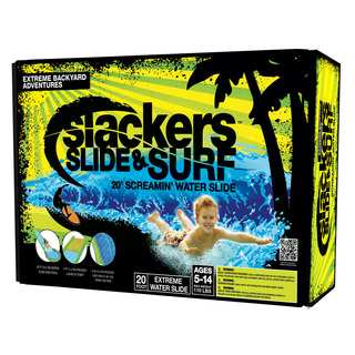Slackers Slide & Surf Screamin 20' Water Slide Toy