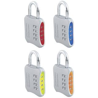 Master Lock 653D Master Lock Set Your Own Combo Padlock Assorted Colors