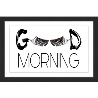 Marmont Hill - 'Morning Lashes' by Diana Alcala Framed Painting Print