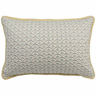 Waverly Fleuretta Embroidered Reversible Throw Pillow