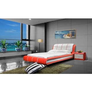 Greatime Modern Upholstered Platform Bed