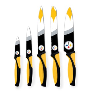 Pittsburgh Steelers NFL 5 Piece Kitchen Knife Set