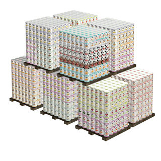 Augason Farm's Mega Emergency 20-person Food Supply 1-year 2,940 No. 10 Cans, 153,030 Serving - White