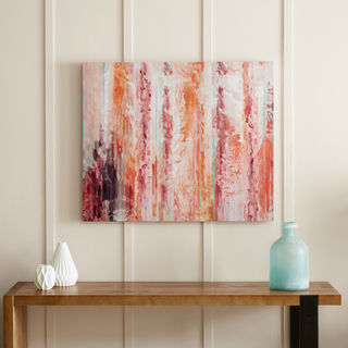 Urban Habitat Passion Coral Gel Coat Canvas With Palette Knife