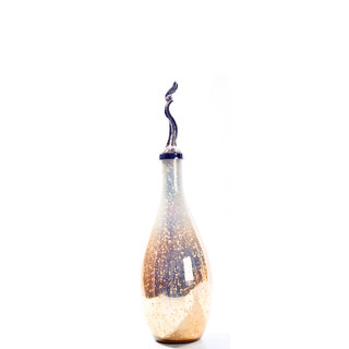 Amber 16-inch Decorative Bottle