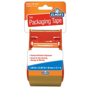 Elmer's 45110 Sticks Like Glue Elmer's Tan Packaging Tape
