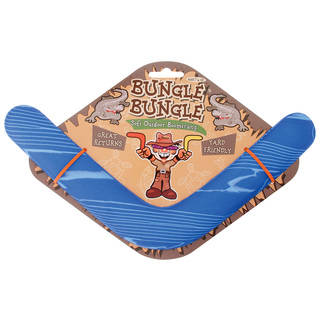 Toysmith 74142 13-1/2" Soft Outdoor Bungle Bungle Boomerang