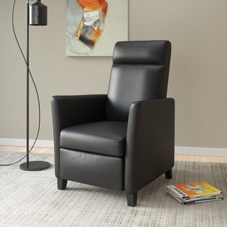 Elise Contemporary Bonded Leather Recliner Chair