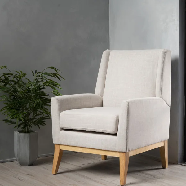Aurla Mid-Century Fabric Accent Chair by Christopher Knight Home