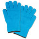 Extra Thick Blue Heat-resistant Oven Glove Mitt Pot Holders (Set of 2)
