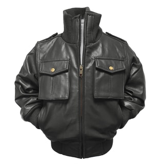 Tanners Avenue Riley Kid's Black Leather Jacket