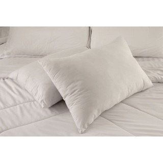 Jumbo White Nano Feather Pillow (Set of 2)