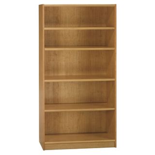 Bush Furniture Snow Maple Universal 5-shelf Bookcase