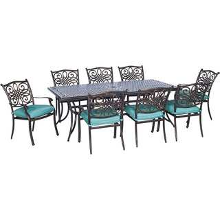 Hanover Outdoor Traditions 9-Piece Dining Set