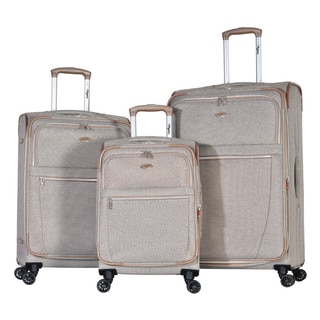 Olympia Chandler 3-piece Expandable Spinner Luggage Set