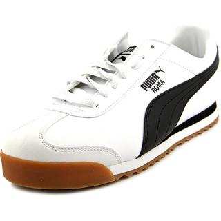 Puma Men's 'Roma Basic' White Leather Athletic Shoes