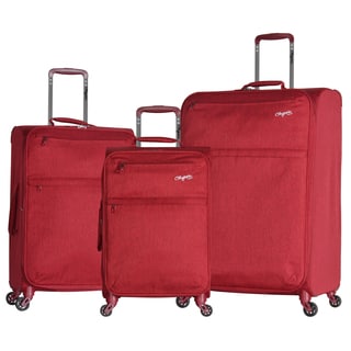 Olympia Florence 3-piece Expandable Lightweight Spinner Luggage Set