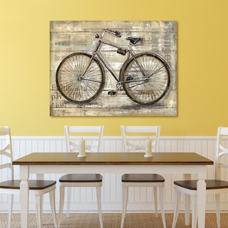 Portfolio Canvas Decor Sandy Doonan 'Wheels III' Stretched and Wrapped Canvas Print Wall Art