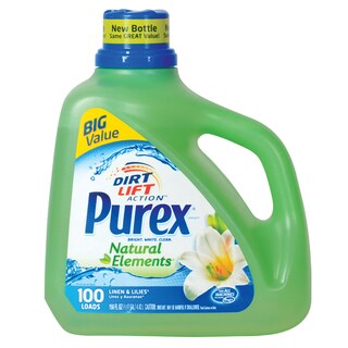 Purex 01134 150 Oz Linen & Lilies Natural He Elements Liquid Detergent
