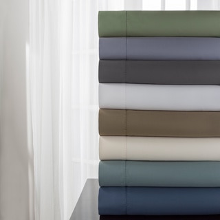 DelRay 600 Thread Count Hemstitch Solid Sheet Set