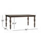 Pranzo Rectangular 66-inch Extending Dining Table and Set with Baluster Legs by iNSPIRE Q Classic - Thumbnail 9