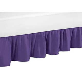 Sweet Jojo Designs Sloane Collection Purple Bedskirt