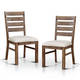 Furniture of America Treville Country Farmhouse Natural Tone Dining Chair (Set of 2)