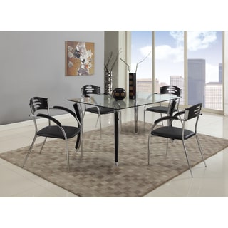 Christopher Knight Home Veronica Glass-top Dining Table
