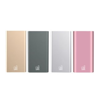 Lax Grey/Pink/Gold/Silver Aluminum/Plastic 10000mAh Hi-speed Dual USB External Battery Power Bank