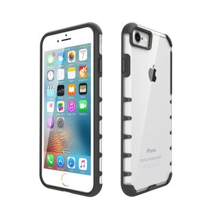 LAX Trendy Fitted Clear-back Shock-Absorption TPU Bumper Cover Apple iPhone 7 and 7 Plus Case