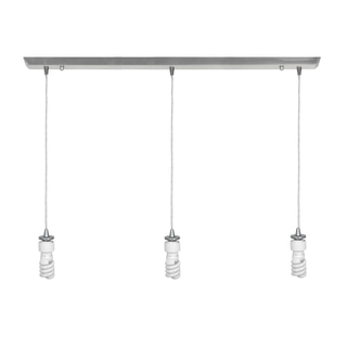 Access Lighting Trinity 3-light Brushed Steel36-inch Linear Pendant