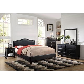 Barton Black 6 Piece Bedroom Set