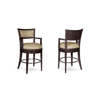 A.R.T. Furniture Greenpoint Coffee Bean High Dining Chair (Set of 2)