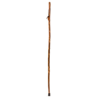 Brazos American Hardwood 55-inch Walking Stick with Compass
