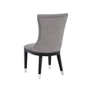 Grey Fabric Dining Chair North Carolina Club Collection