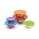 Multicolored Glass Serving and Storage Bowls (Pack of 5) - Thumbnail 1