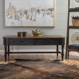 Mirelle Antique Wood Coffee Table by Christopher Knight Home