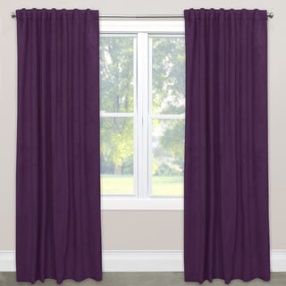 Skyline Velvet Single Curtain Panel