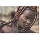 Piet Flour 'Himba Girl' African Fashion Art on Metal or Acrylic
