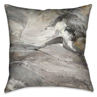 Abstract Stone Decorative 18-inch Throw Pillow