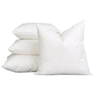 A1HC Sterilized Feather Down Extra Fluff and Durable Pillow Insert (Set of 2)