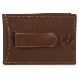 Timberland Men's Genuine Leather Flip Clip Wallet