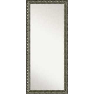 Floor / Leaner Mirror, Barcelona Champagne Wood 28 x 64-inch